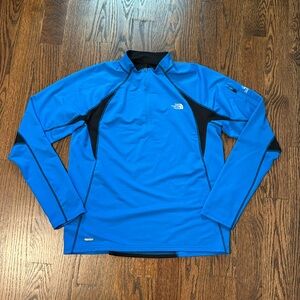 Men's Northface Flight Series 1/4 zip Lightweight Performance Jacket